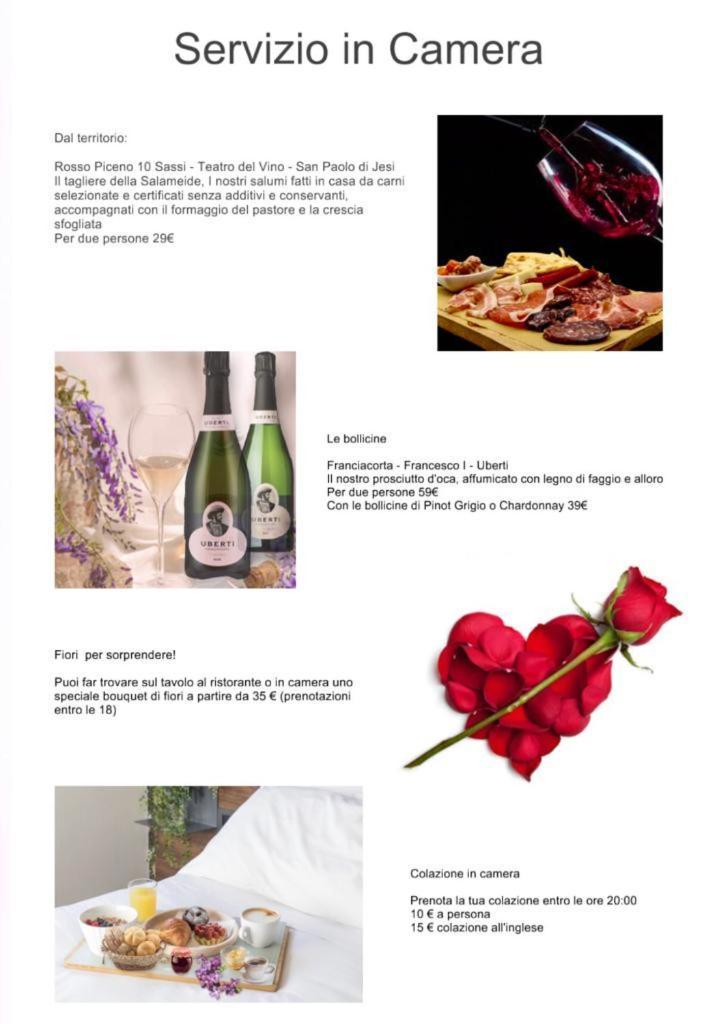 Hotel La Ginestra Acqualagna Εξωτερικό φωτογραφία